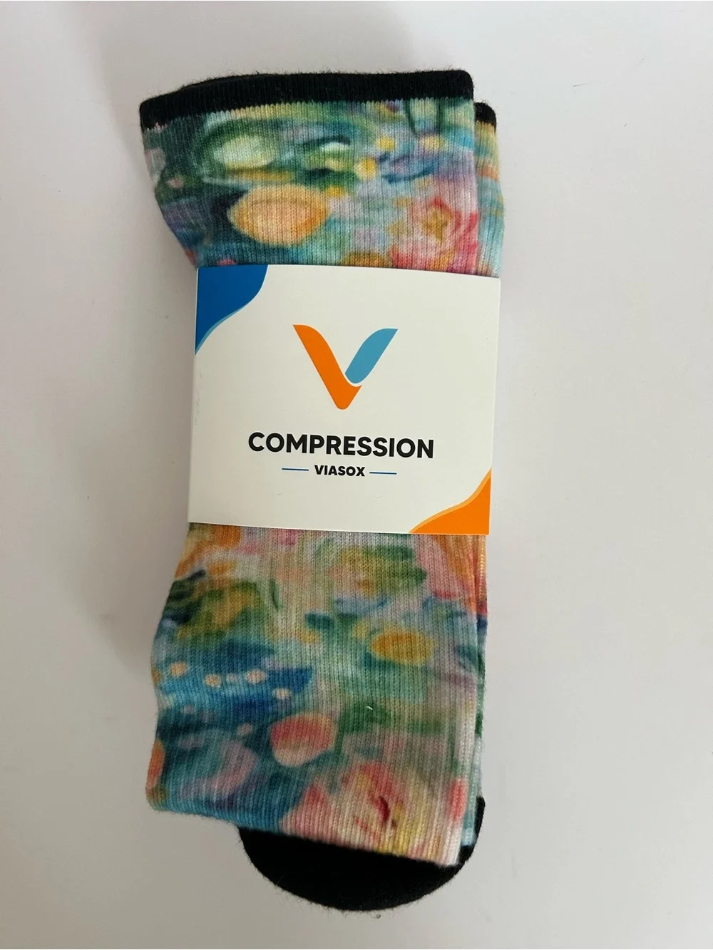 Viasox Pastel Pond Compression Socks